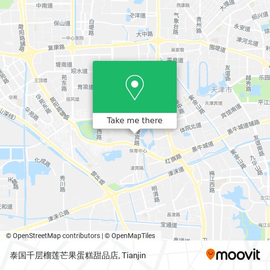 泰国千层榴莲芒果蛋糕甜品店 map