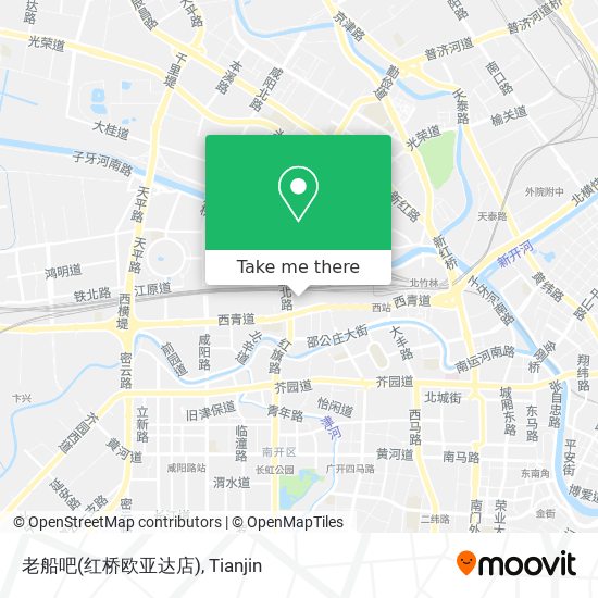 老船吧(红桥欧亚达店) map