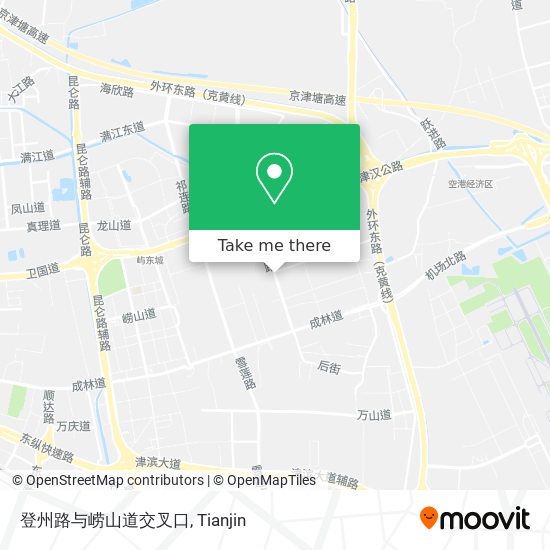 登州路与崂山道交叉口 map