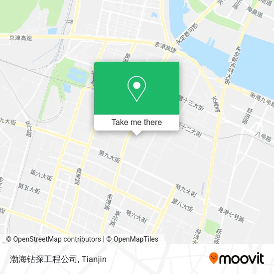 渤海钻探工程公司 map