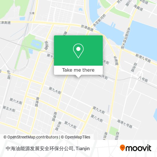 中海油能源发展安全环保分公司 map