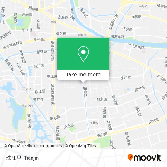 珠江里 map
