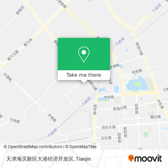 天津海滨新区大港经济开发区 map