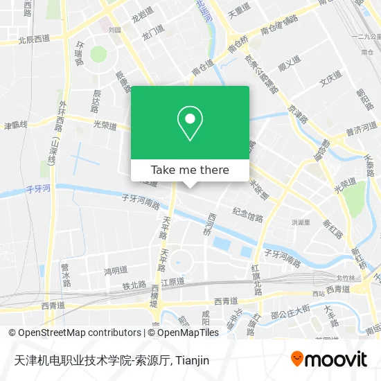 天津机电职业技术学院-索源厅 map