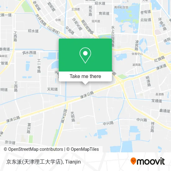 京东派(天津理工大学店) map