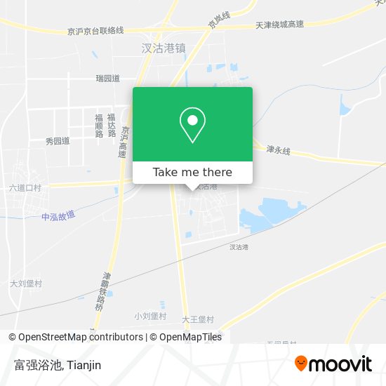 富强浴池 map