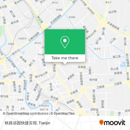 铁路浴园快捷宾馆 map