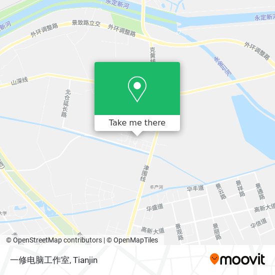 一修电脑工作室 map