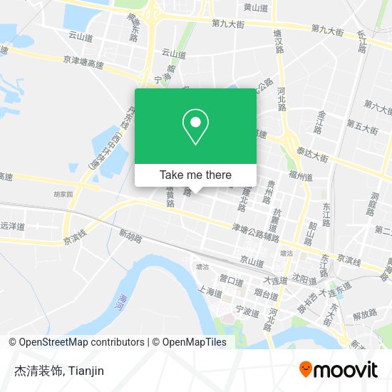 杰清装饰 map