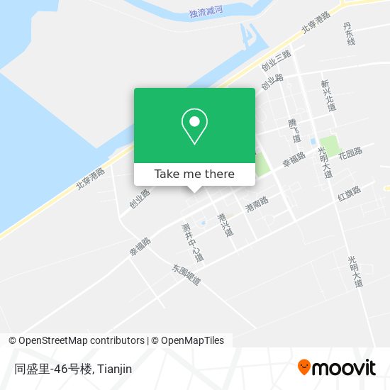 同盛里-46号楼 map