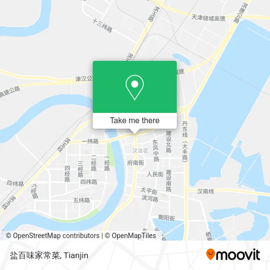 盐百味家常菜 map