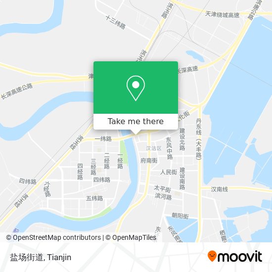 盐场街道 map