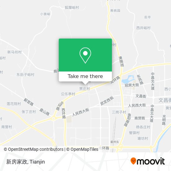 新房家政 map
