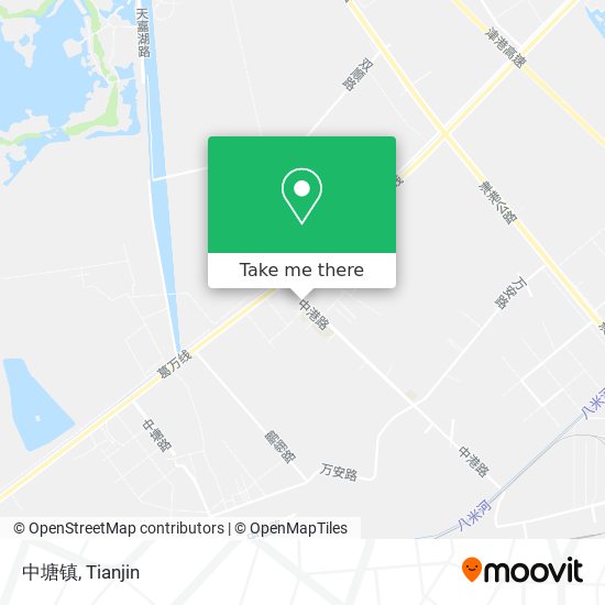 中塘镇 map