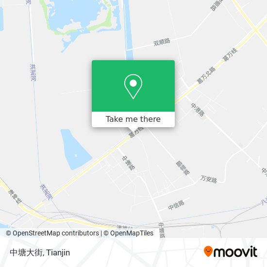 中塘大街 map