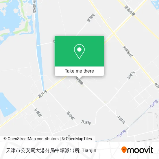 天津市公安局大港分局中塘派出所 map