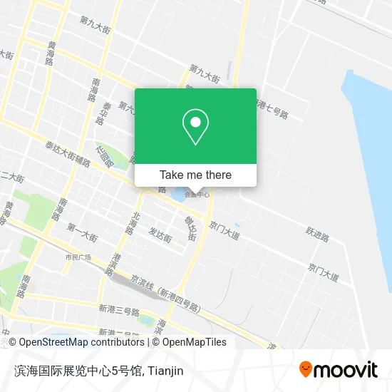 滨海国际展览中心5号馆 map