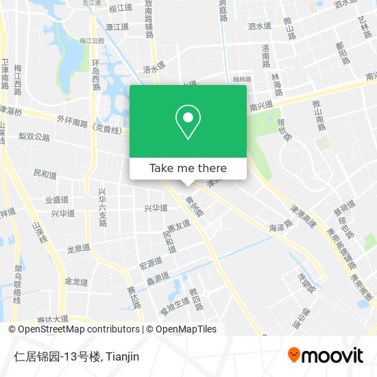仁居锦园-13号楼 map