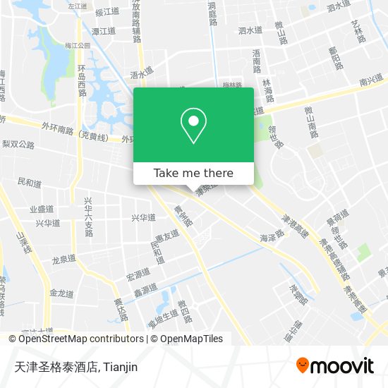 天津圣格泰酒店 map