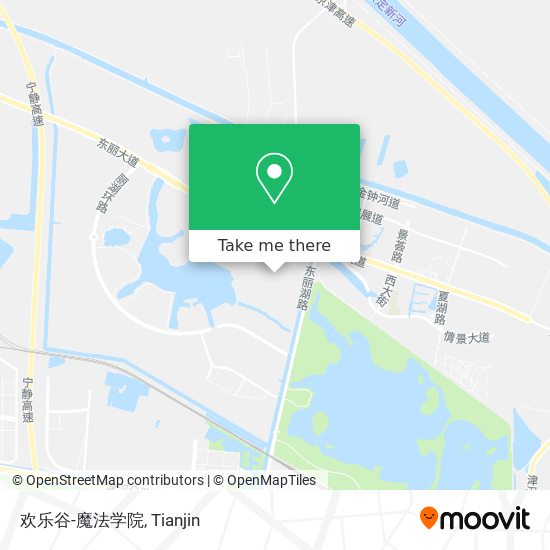 欢乐谷-魔法学院 map