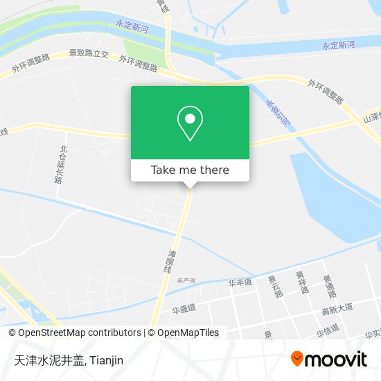 天津水泥井盖 map