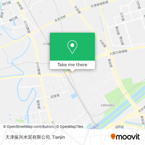 天津振兴水泥有限公司 map