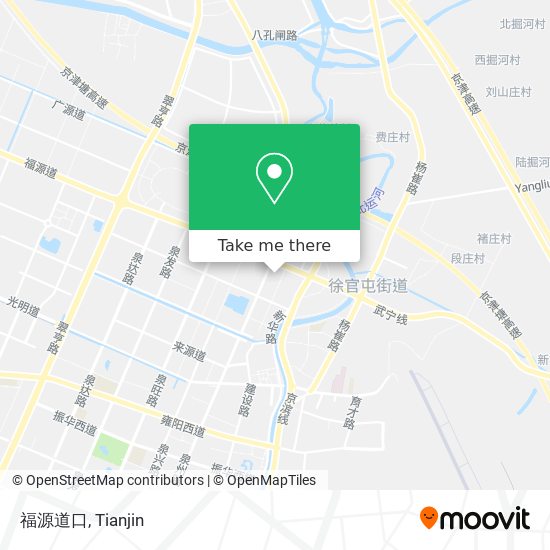 福源道口 map