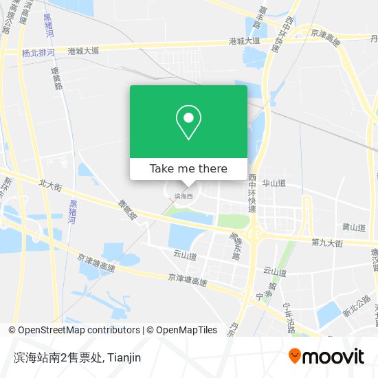 滨海站南2售票处 map