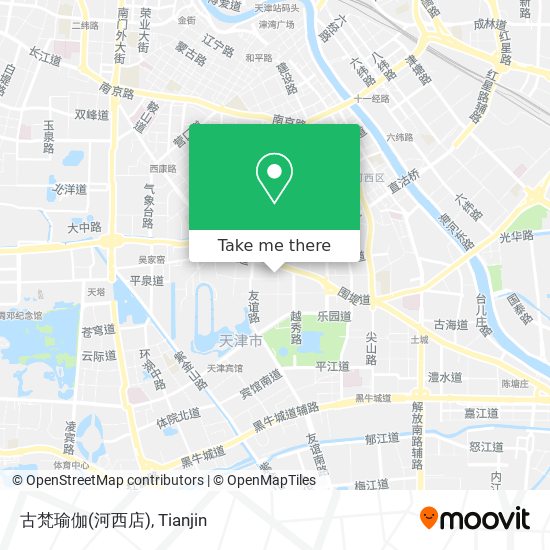 古梵瑜伽(河西店) map