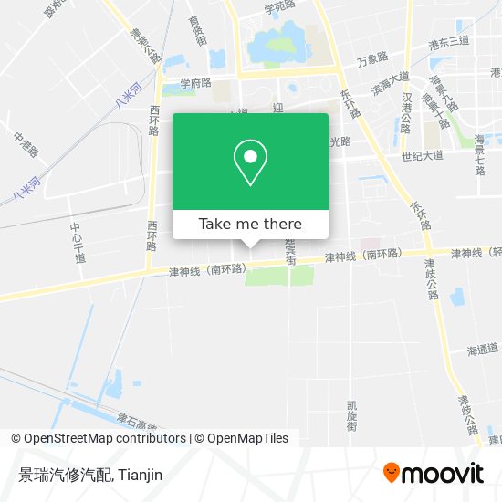 景瑞汽修汽配 map