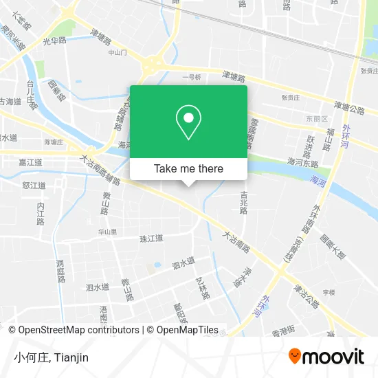 小何庄 map