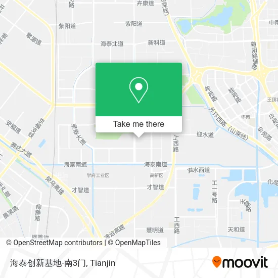 海泰创新基地-南3门 map