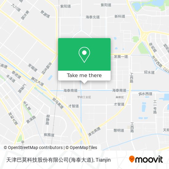 天津巴莫科技股份有限公司(海泰大道) map
