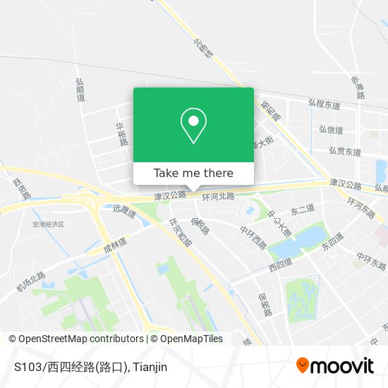 S103/西四经路(路口) map