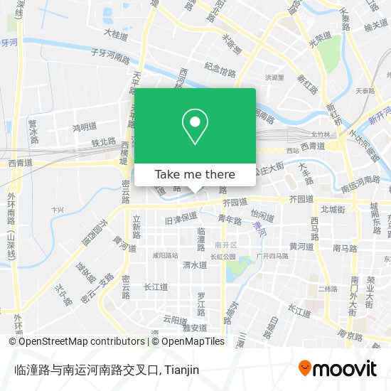 临潼路与南运河南路交叉口 map