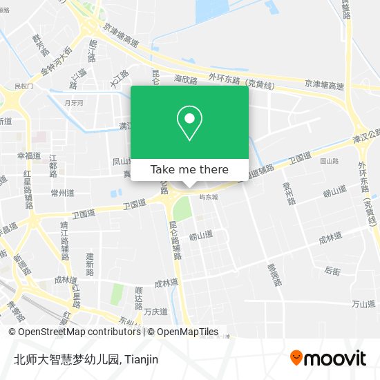北师大智慧梦幼儿园 map