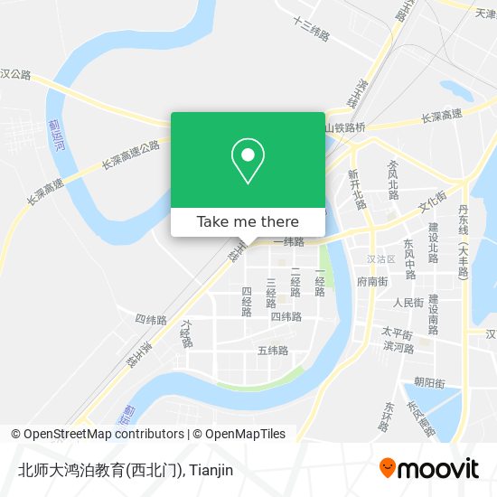 北师大鸿泊教育(西北门) map
