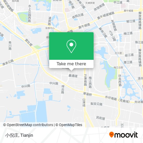 小倪庄 map