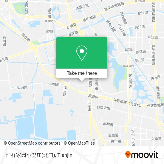 恒祥家园小倪庄(北门) map