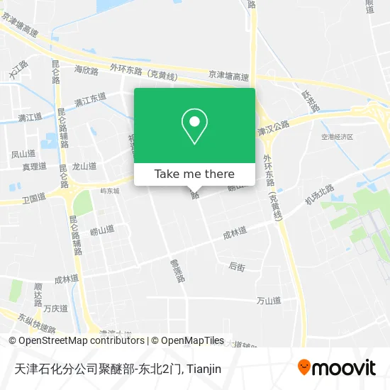 天津石化分公司聚醚部-东北2门 map