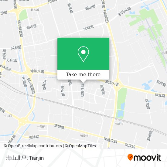 海山北里 map