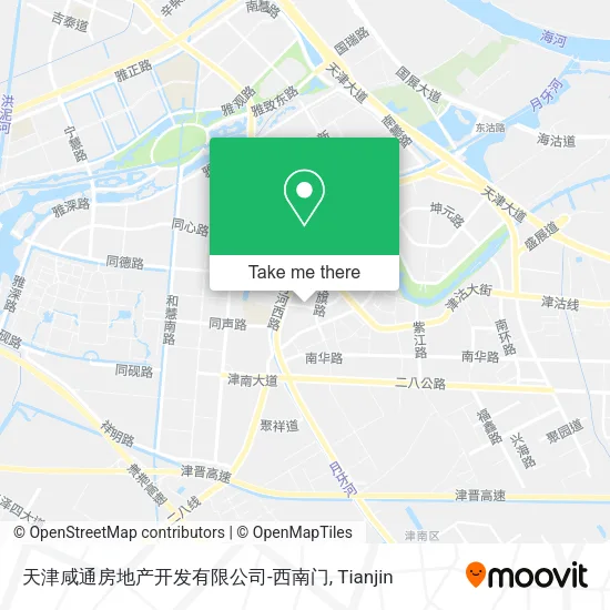 天津咸通房地产开发有限公司-西南门 map