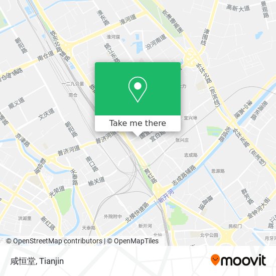 咸恒堂 map