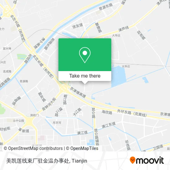 美凯莲线束厂驻金温办事处 map