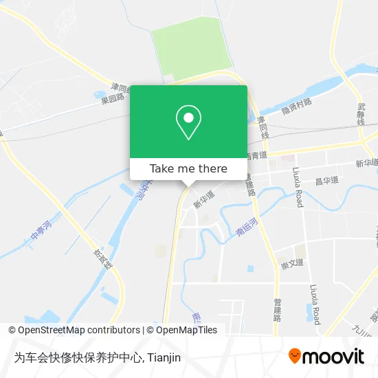 为车会快俢快保养护中心 map