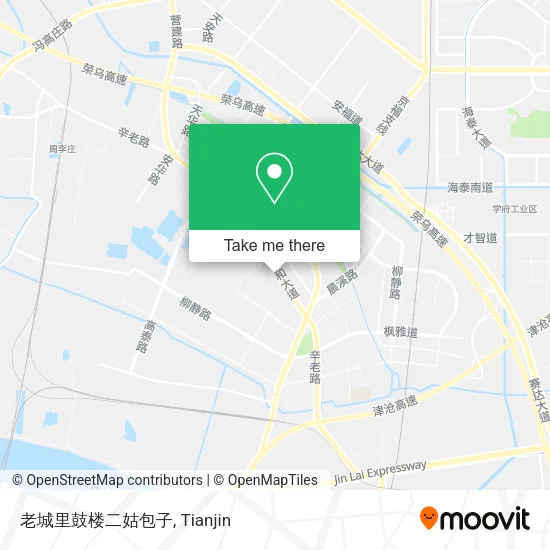 老城里鼓楼二姑包子 map