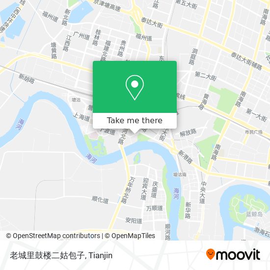老城里鼓楼二姑包子 map