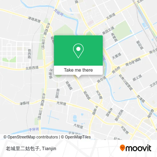 老城里二姑包子 map