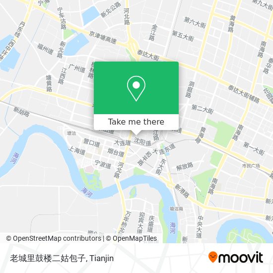 老城里鼓楼二姑包子 map
