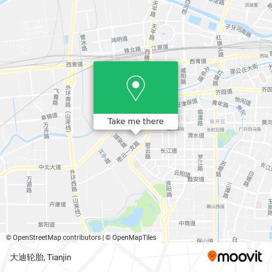大迪轮胎 map